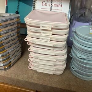 Stackable Silicone Food Containers